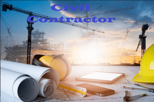 civil contractor meaning hindi